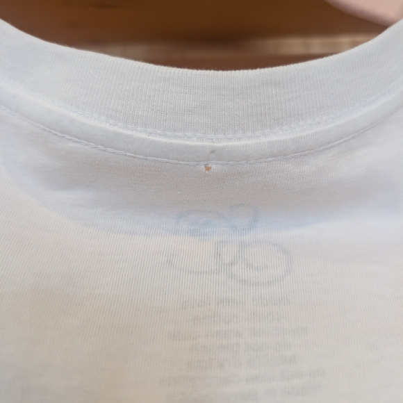 Sabrina Graphic White and Pink Tee - Picture 6 of 7